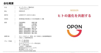 オープングループ、「AIトランスフォーメーション」を掲げ、オートメーション技術を活用した幅広い事業展開を目指す