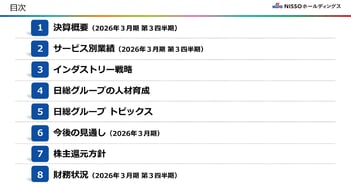 ＮＩＳＳＯHD、M&A効果により連結売上高と在籍人数が増加　事業規模拡大が進展、配当金据え置きで配当性向44.4%