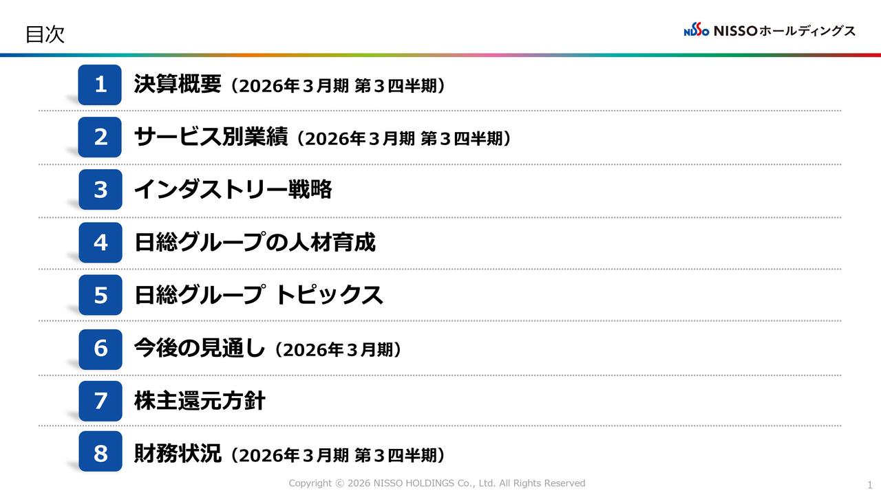 ＮＩＳＳＯHD、M&A効果により連結売上高と在籍人数が増加　事業規模拡大が進展、配当金据え置きで配当性向44.4%