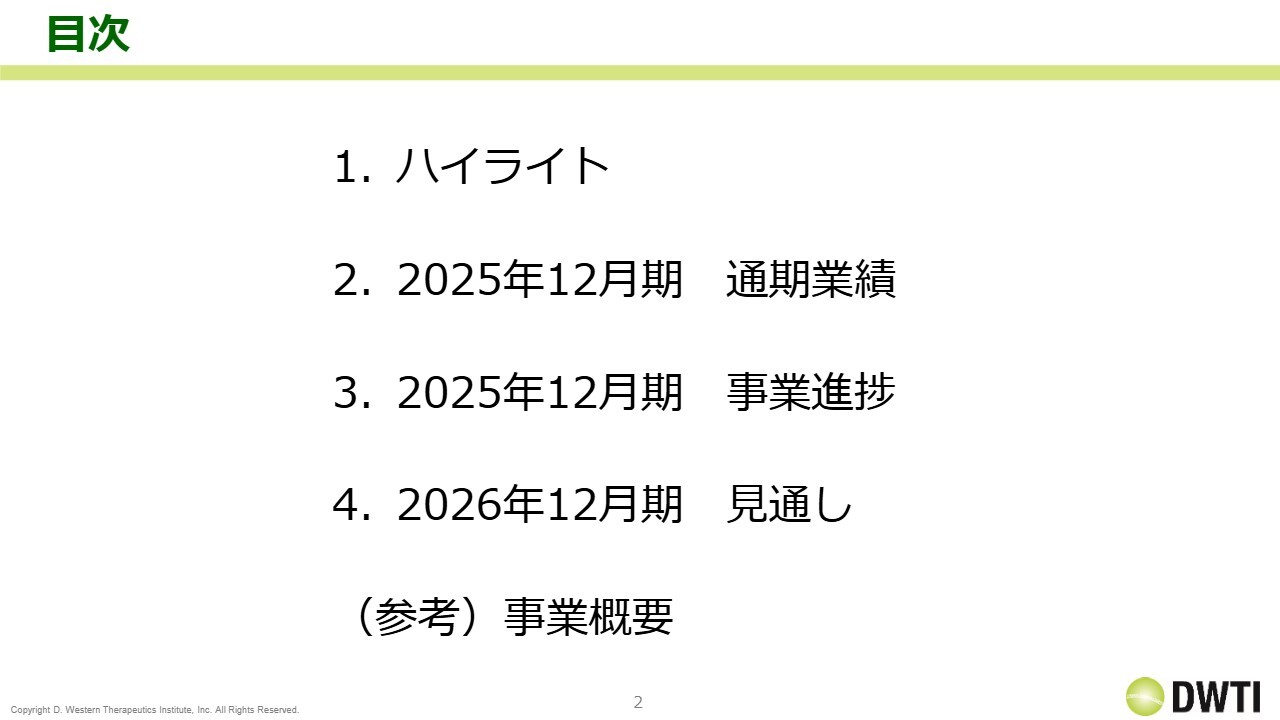 DWTI、再生医療「DWR-2206」がフェーズ3準備へ　「H-1337」は米競合薬超え目指す