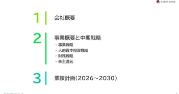 サイバーリンクス、業界特化×シェアクラウド×AIで 2030年度経常利益30億円へ、2025年度比＋61.5％