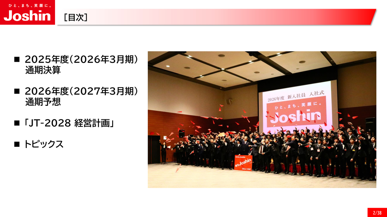 Joshin、インターネット販売が過去最高売上高を更新　新中計で営業利益100億円以上・ROE7.0％以上の達成目指す
