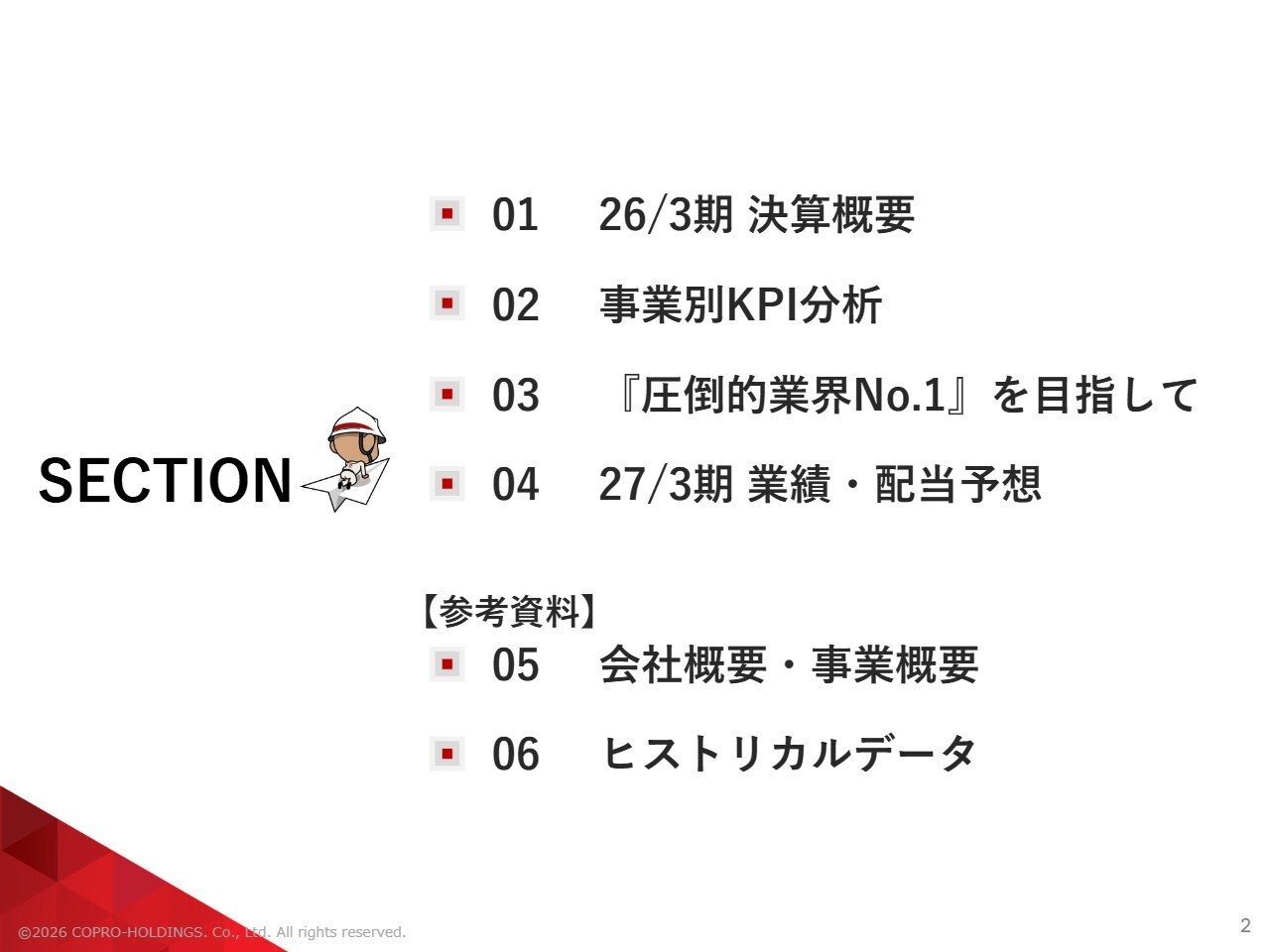 コプロHD、売上高・各利益が過去最高を更新　2桁増収増益で着地、建設技術者派遣が成長を牽引