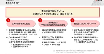 三菱化工機、営業利益は中計を大幅超過　GX事業が着実に前進し、経営ビジョンのアップデートを実施