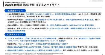 GA technologies、2Q連結事業利益が前年比＋38％で過去最高達成　AI×不動産×金融の投資基盤へ