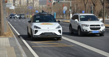 Beijing,,China,-,2,March,2024:,Arcfox,Apollo,Moon,Robotaxis