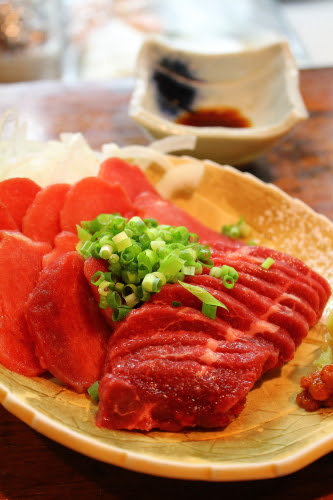 馬刺し盛合わせ 画像