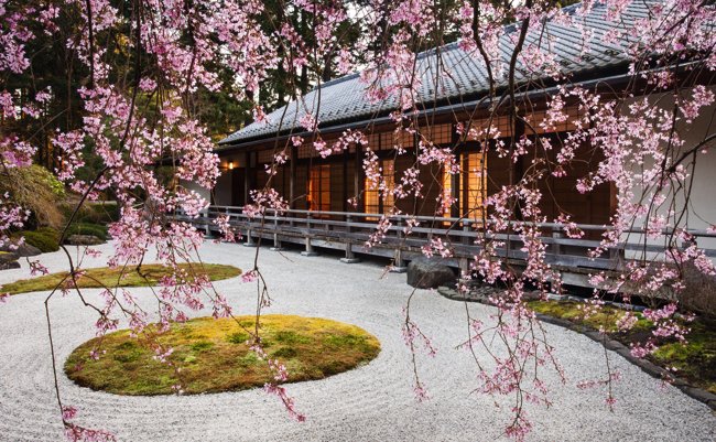 米国ポートランドにある、思わず息をのむ美しい日本庭園