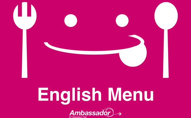 English Menu