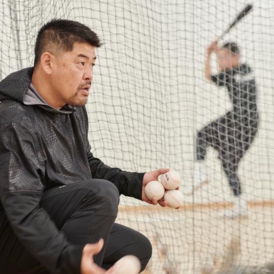 中村紀洋 指導する姿