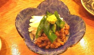 納豆オクラ　写真