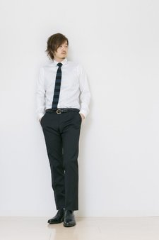 ニットタイ　着用イメージ2