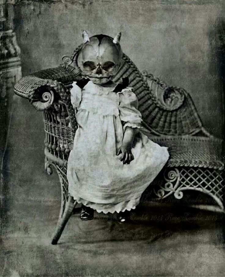 Old School Halloween Portraits Were Creepy As Hell - Imgur