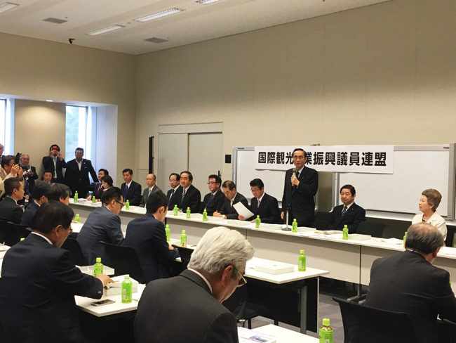 IR議連 細田会長20161012