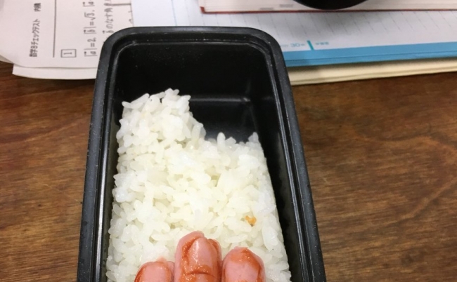 20171018_yubi Twitter 弁当 指 サイコパス