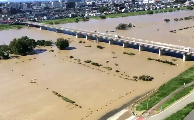 多摩川 タイムラプス撮影