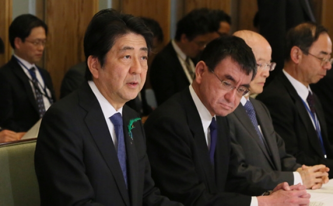 17seikatsushien1 河野太郎 安倍首相