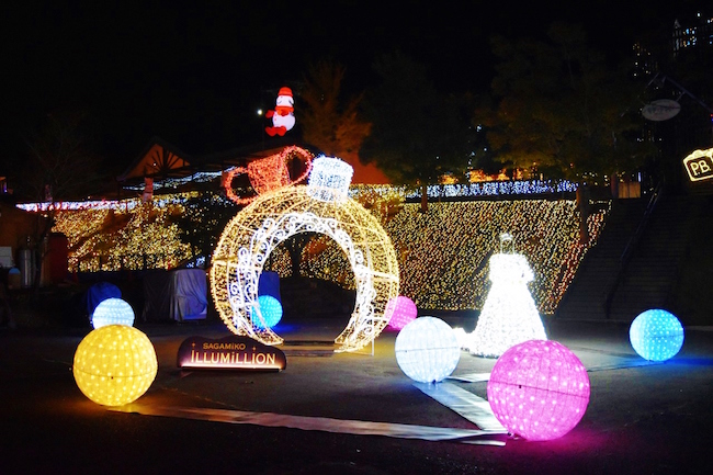 関東最大、600万球のLEDが織りなす光の祭典「さがみ湖イルミリオン」