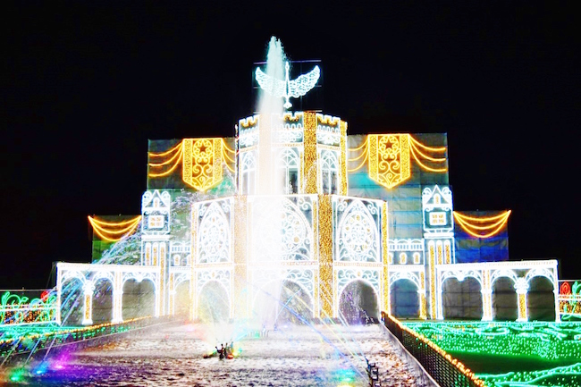 関東最大、600万球のLEDが織りなす光の祭典「さがみ湖イルミリオン」