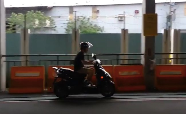台湾　バイク