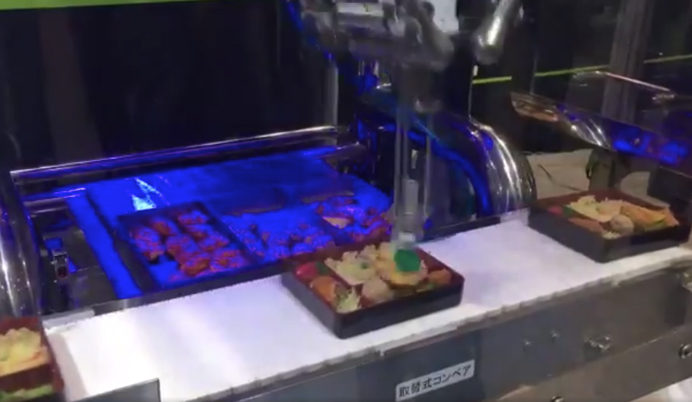 国際ロボット展　弁当　動画　ツイッター