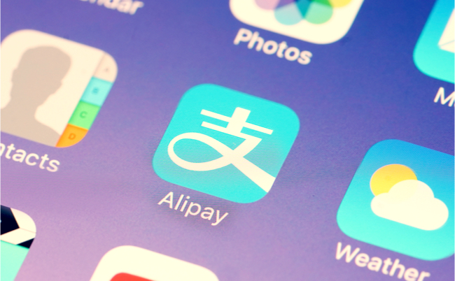 Alipay　モバイル決済　中国