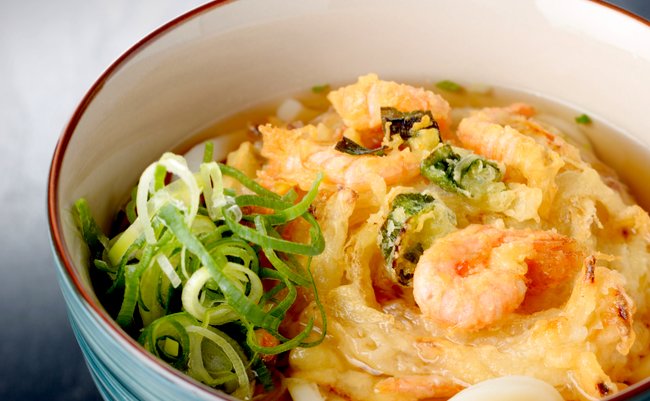 かき揚げうどん ツイッター 同僚