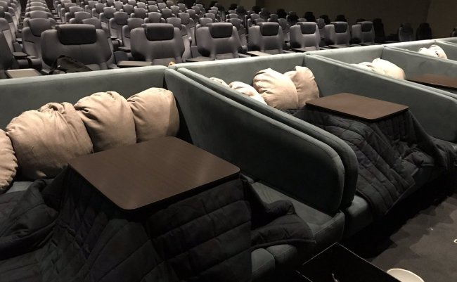 こたつ 映画館 新所沢 パルコ