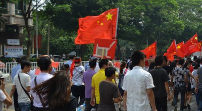 中国　国歌　暴徒　習近平