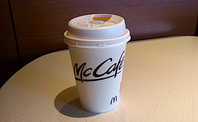 DSC_0482 copy マクドナルド 朝マック コーヒー 無料