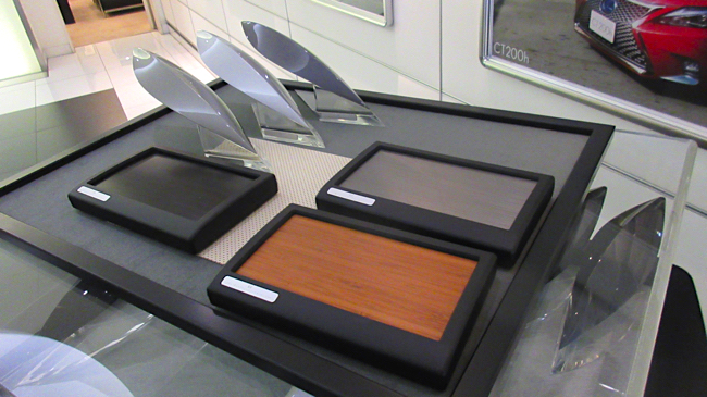 パーツの打ち合わせ用サンプル