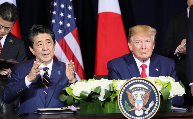 安倍&トランプ