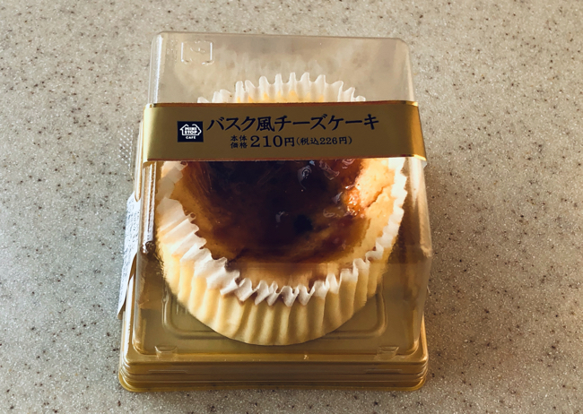 ミニストップ バスク風チーズケーキ