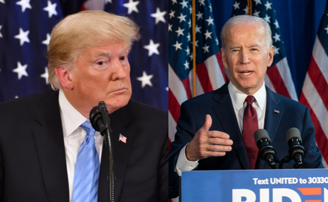 トランプ＆バイデン