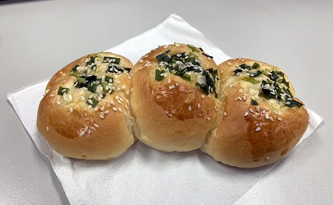 ※注：これは本物の台湾ねぎパンです