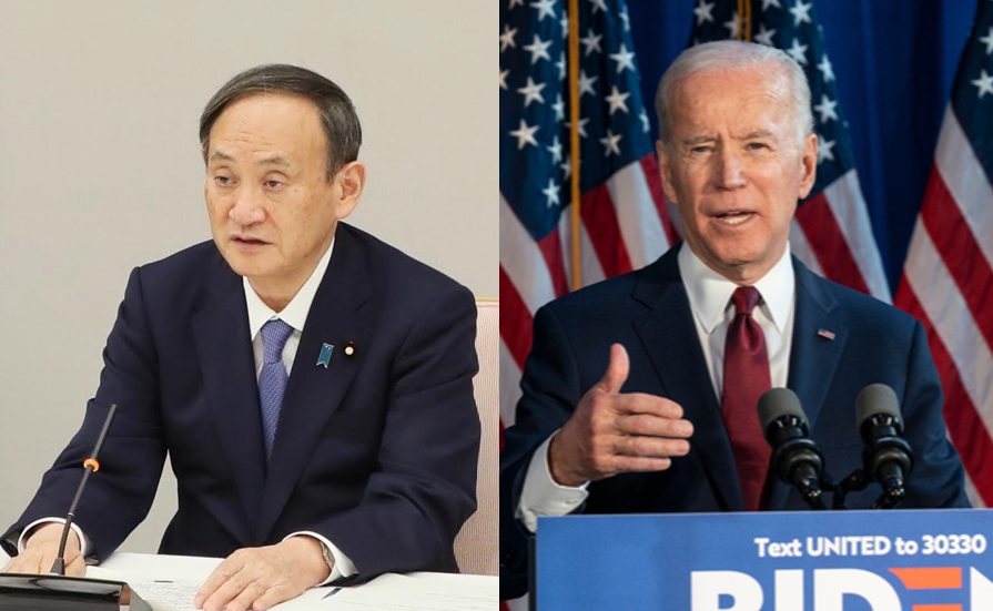 菅首相&バイデン