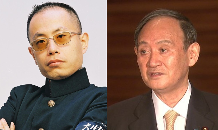 大川総裁&菅首相