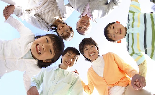 Three,Generations,Of,A,Japanese,Family