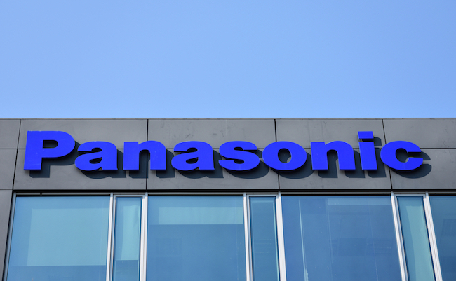 Panasonic,Logo,On,The,Facade,Of,Panasonic,Marketing,Europe,Building,
