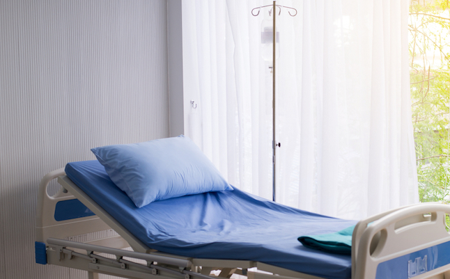 Empty,Sickbed,At,Hospital,Room,For,Supporting,Patients