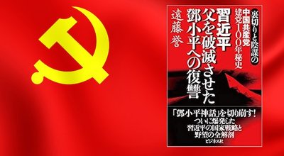 3D Flag of Chinese Communist Party. Close Up.