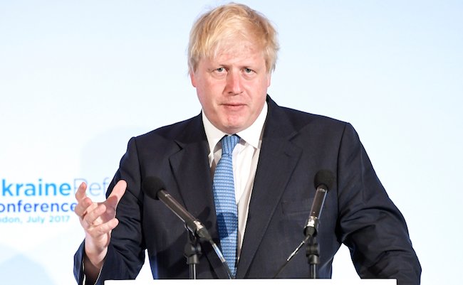 Boris,Johnson,,Secretary,Of,State,For,Foreign,Affairs,In,London,