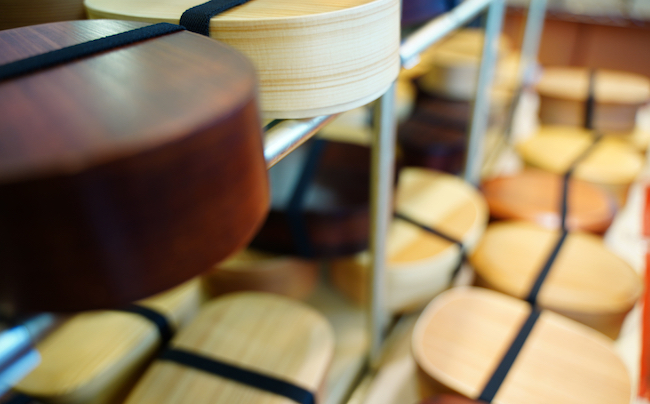 Japanese,Wood,Bento,Lunch,Box,Called,”wappa”,At,Kappabashi,,Tokyo,