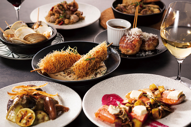 リブランディングした「イタリアン食堂 東京MEAT酒場」メニュー全般のイメージ