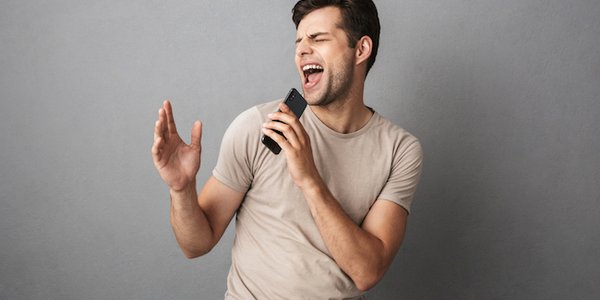 Portrait,Of,An,Excited,Young,Man,In,T-shirt,Isolated,Over