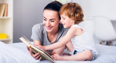 Mother,And,Child,Reading,A,Book