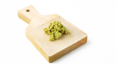 Japanese Wasabi Grated with Strawberry gravel
