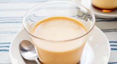 Delicious,Homemade,Creme,Caramel,Dessert