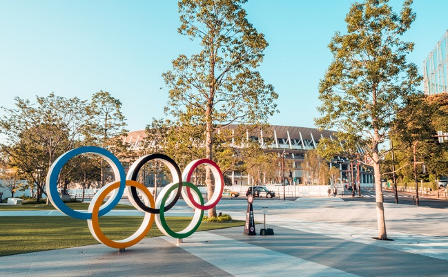 Tokyo,,Japan,-,Nov,1,,2019:,Olympic,Symbol,Logo,At