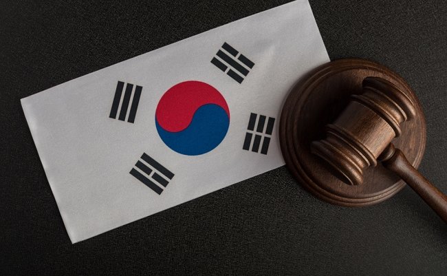 Justice,Mallet,And,South,Korea,Flag.,Protection,Of,Human,Rights.